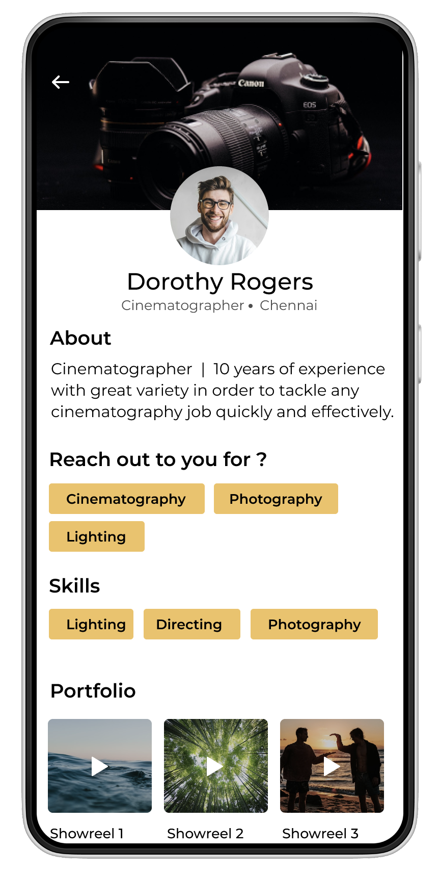 Professional profile